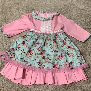 Pettigirl size 5 floral girl’s dress!